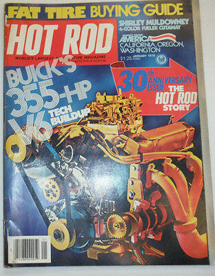 Hot Rod Magazine 30th Anniversary Hot Rod Story January 1978 NO ML 012115R2