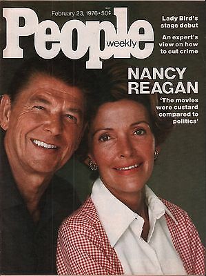 People Weekly February 23 1976 Nancy Reagan VG 012916DBE