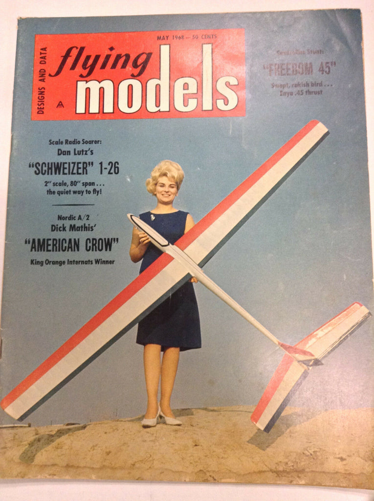 Flying Models Magazine Dan Lutz's Schweizer 1-26 May 1968 040917nonrh