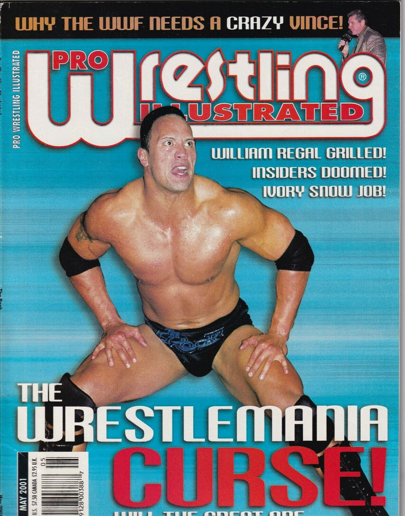 Pro Wrestling Illustrated Magazine The Rock William Regal May 2001 043019nonr