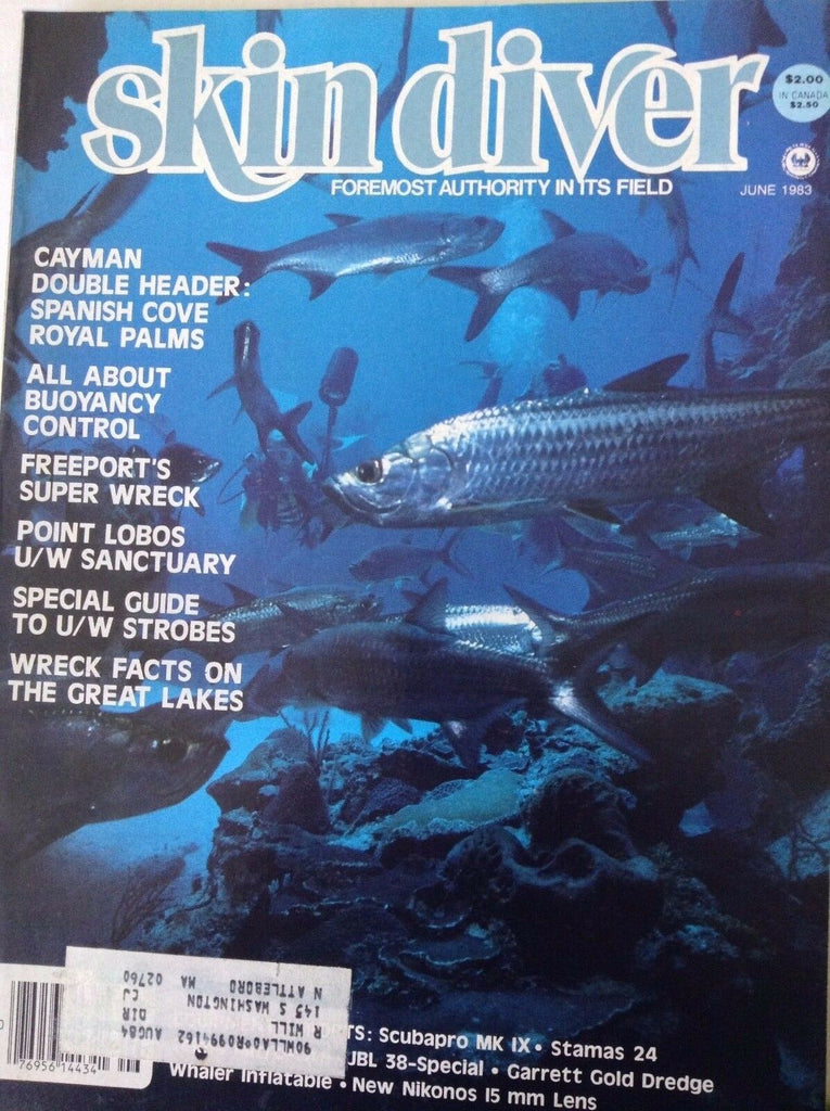 Skin Diver Magazine Cayman Double Header June 1983 090717nonrh