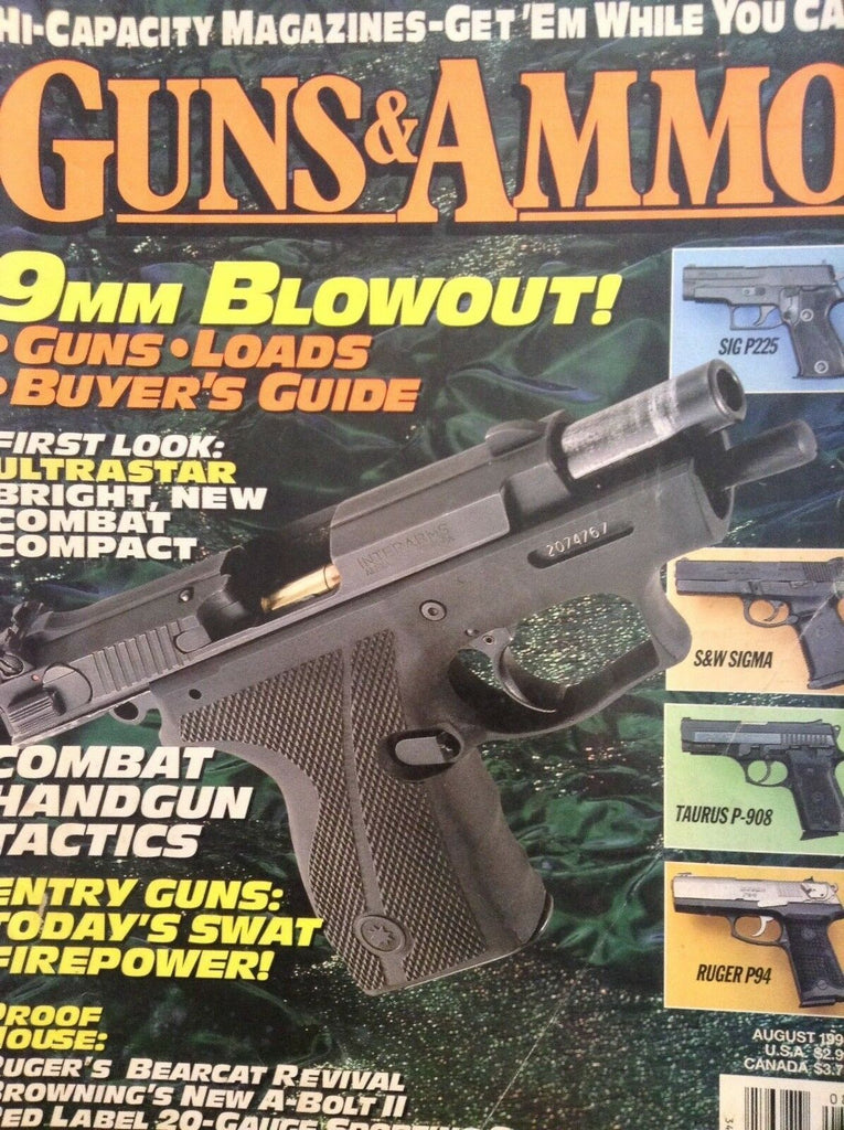 Guns & Ammo Magazine 9mm Blowout Buyer Guide August 1994 010118nonrh
