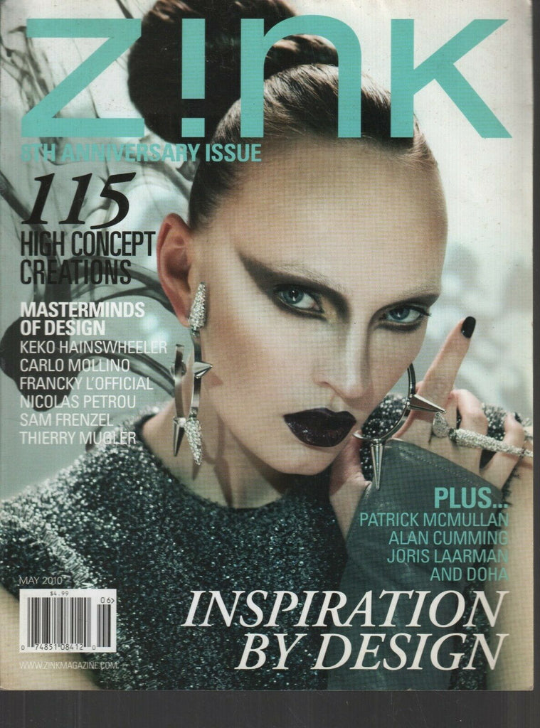 Z!nk Fashion Magazine May 2010 Keko Hainswheeler Alan Cumming 120919AME