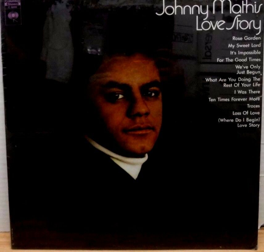 Johnny Mathis love Story Columbia C-30499 33RPM 071117DBE