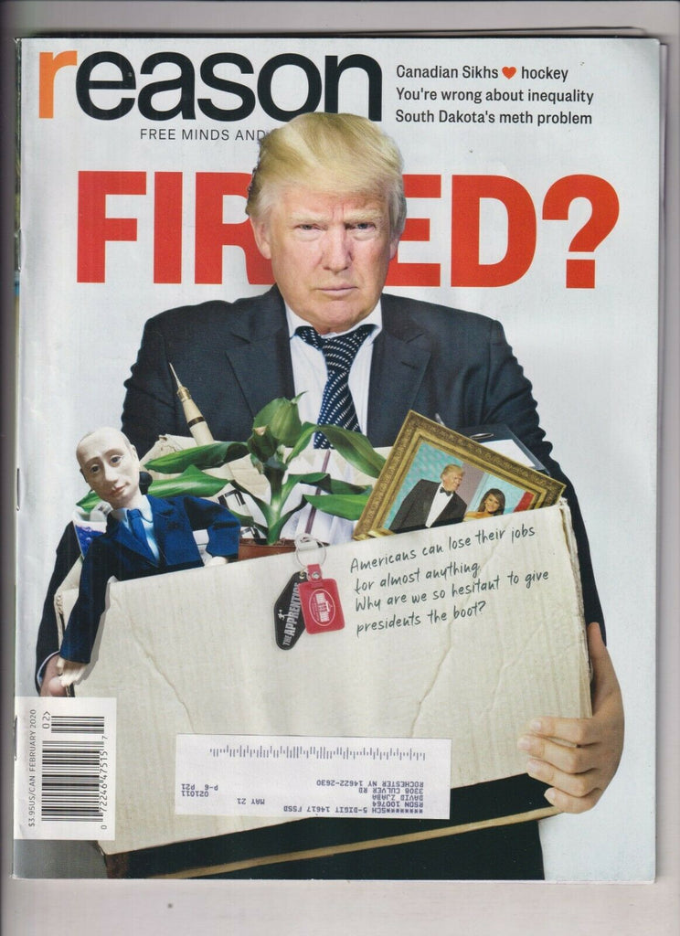 Reason Mag Donald Trump Fired? February 2020 022420nonr