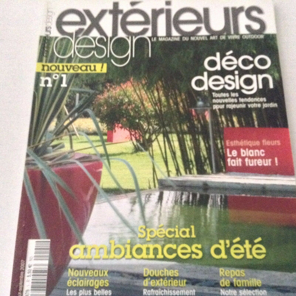 Exterierus Design Magazine Deco Design Le Blanc Septembre 2007 071117nonrh