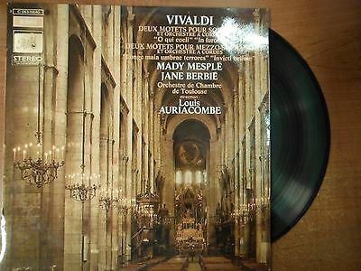 33 RPM Vinyl Antonio Vivaldi Deux Motets Pour Soprano EMI Records Stereo012815SM