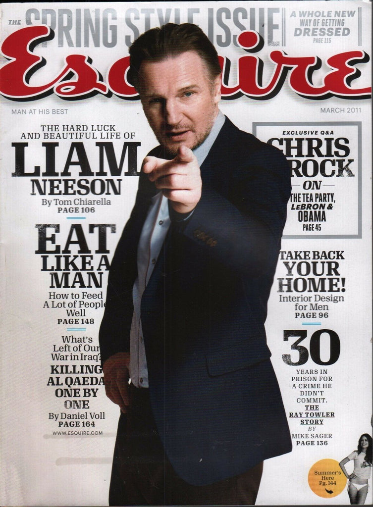 Esquire March 2011 Liam Neeson 012417DBE
