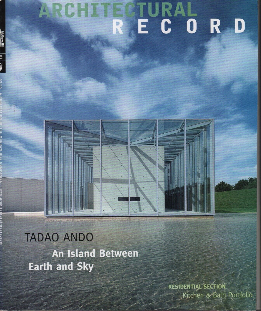 Architectural Records July 2006 Tadao Ando, Residential Section 072517nonDBE2