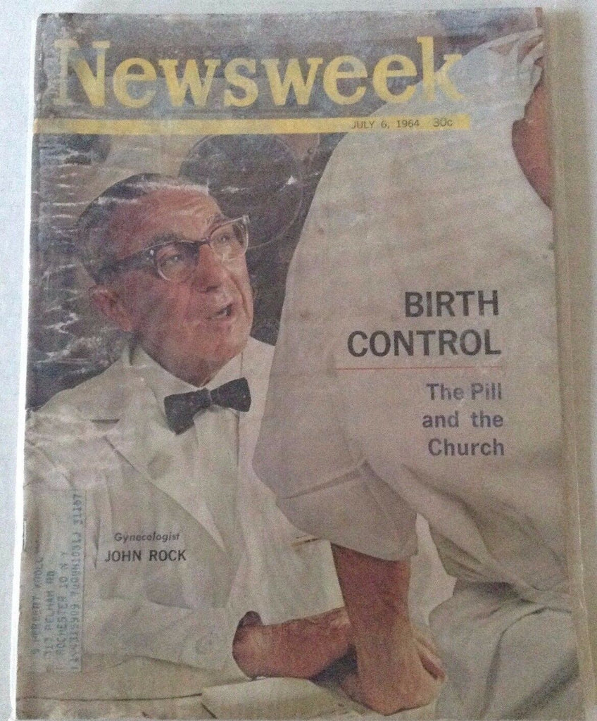 Newsweek Magazine Birth Control July 6, 1964 101216R