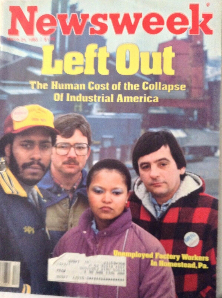 Newsweek Magazine Industrial America Collapse March 21, 1983 082017nonrh3