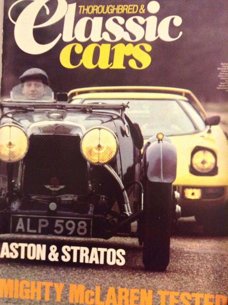 Thoroughbred & Classic Cars Magazine Aston & Stratos December 1983 100917nonrh2
