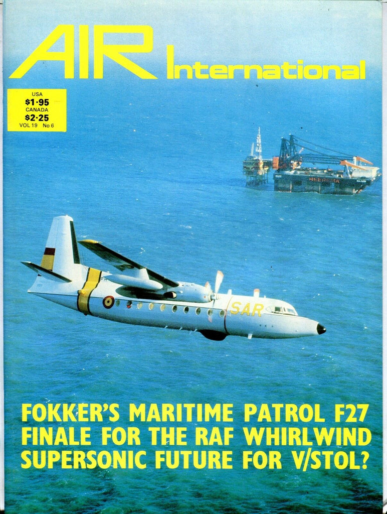 Air International Magazine December 1980 Fokker F27 EX No ML 112316jhe