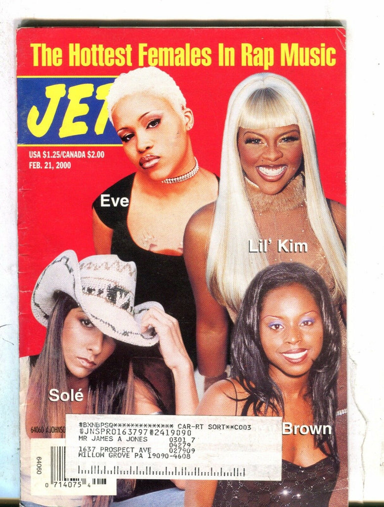 Jet Magazine February 21 2000 Eve Lil' Kim Sole' 071117nonjhe