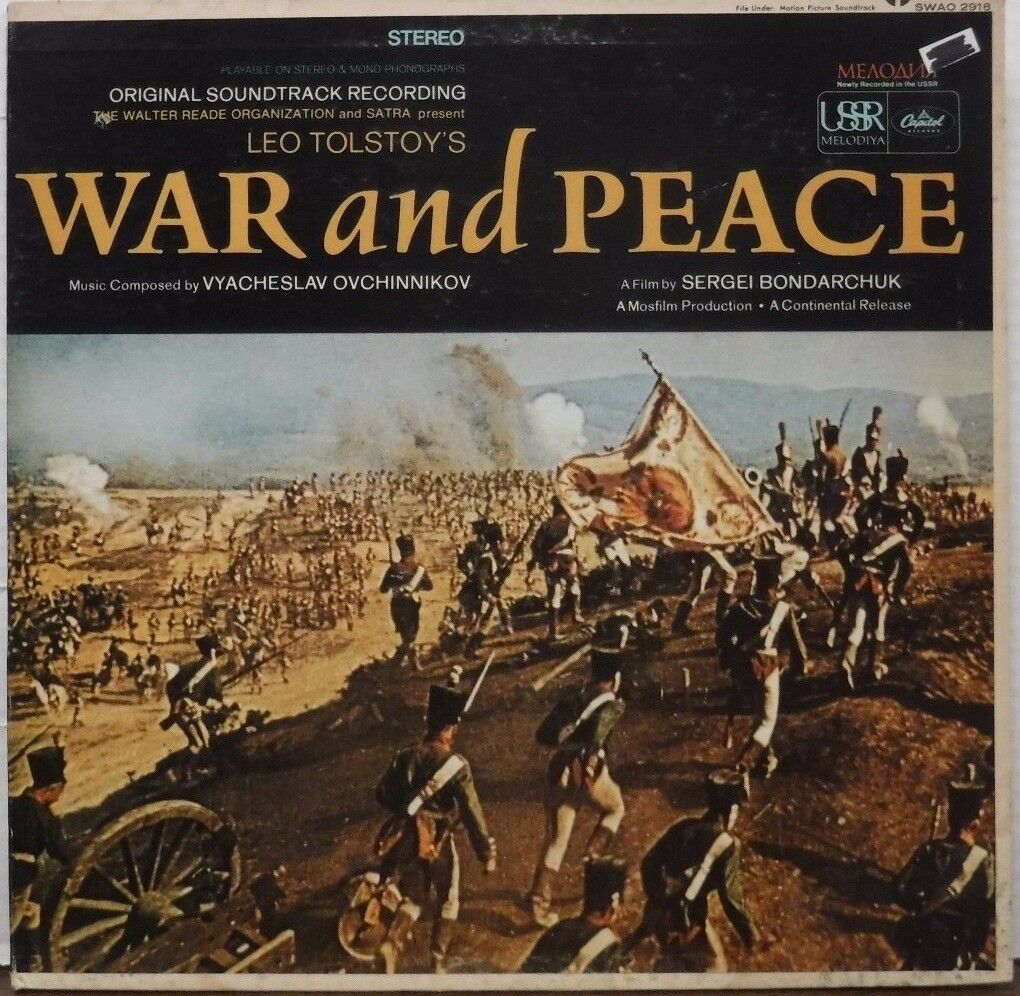 Orig. Soundtrack War and Peace 33RPM SWAO2918 010717LLE#2