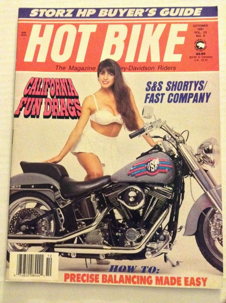 Hot Bike Mag California Fun Drags HP Buyer's Guide October 1991 101719nonrh