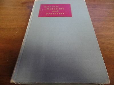 Aircraft Materials and Processes 5th Edition Pitman 1956 Ex-FAA Book 032816ame3