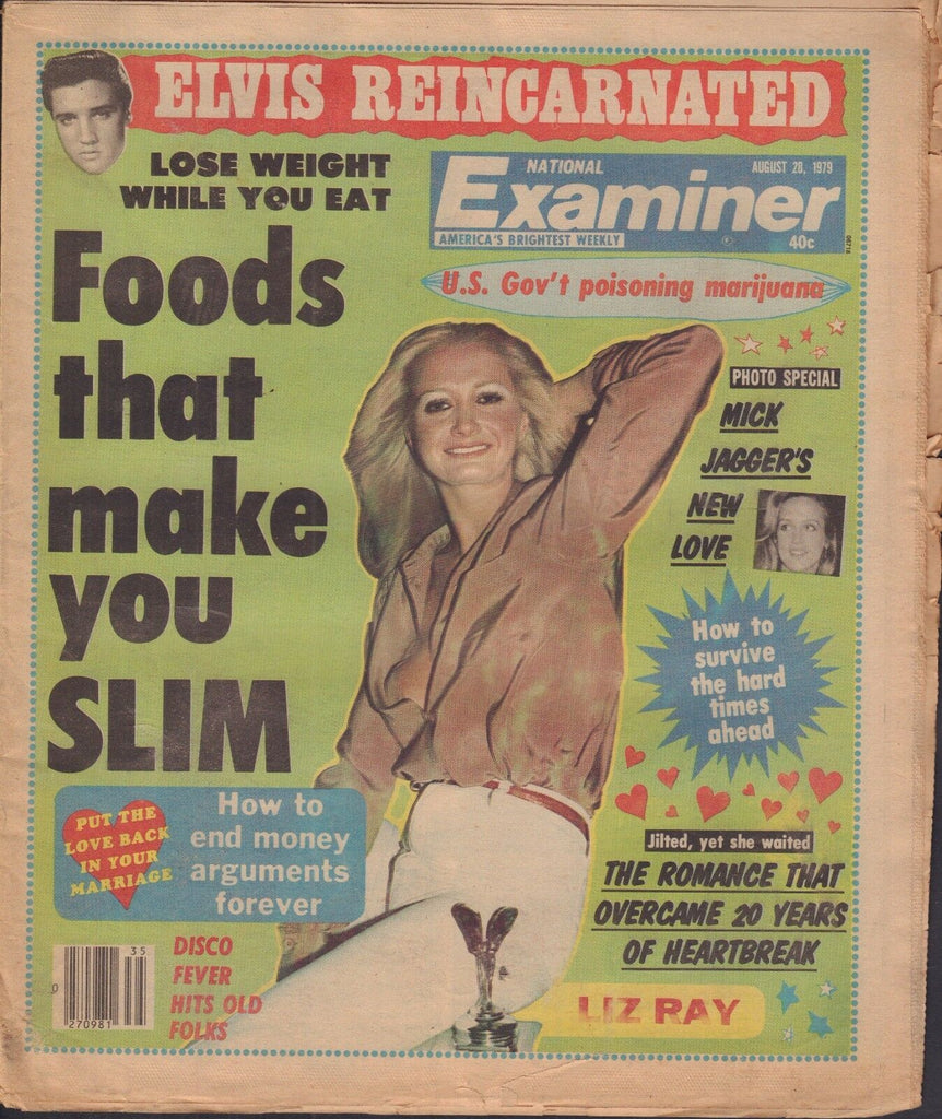 National Examiner Magazine Elvis Presley Reincarnated August 1979 013018nonr2