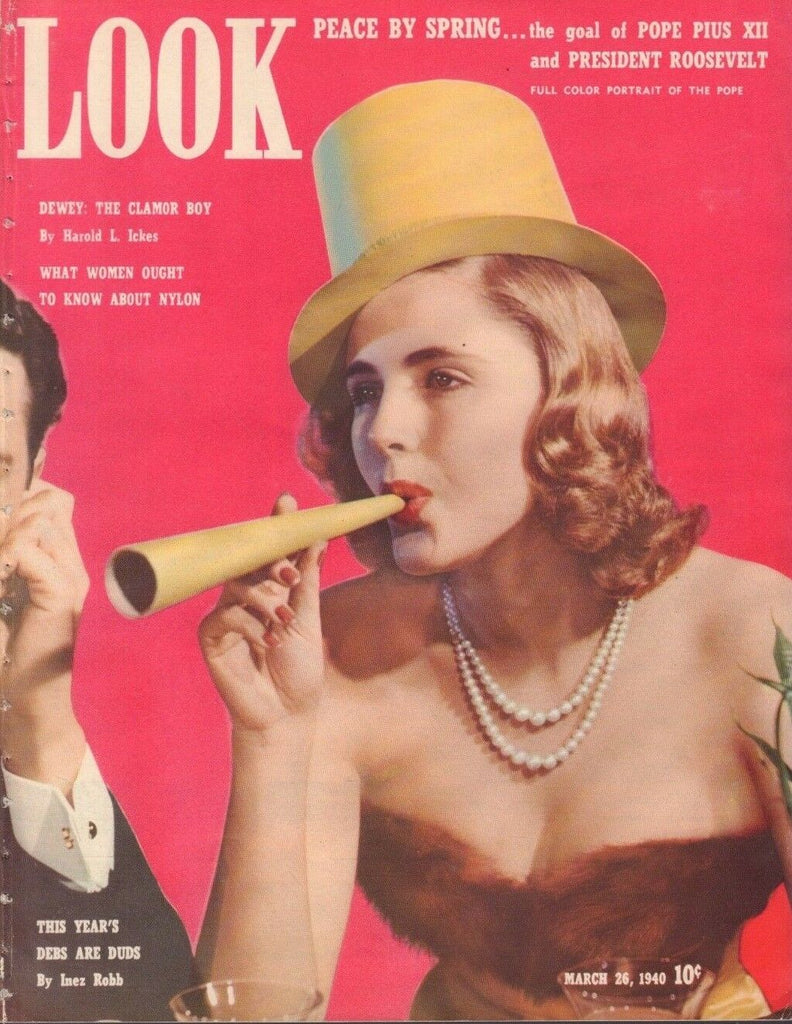 Look March 26 1940 Harold L Ickes Inez Robb 011419DBE