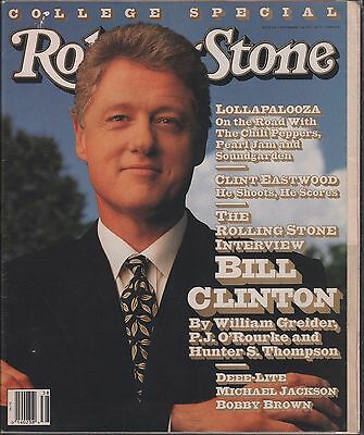 Rolling Stone September 17 1992 Bill Clinton VG+ 121815DBE