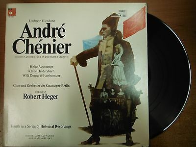 33 RPM Vinyl Umberto Giodano ndre Chenier BASF Records BB21361 030515SM