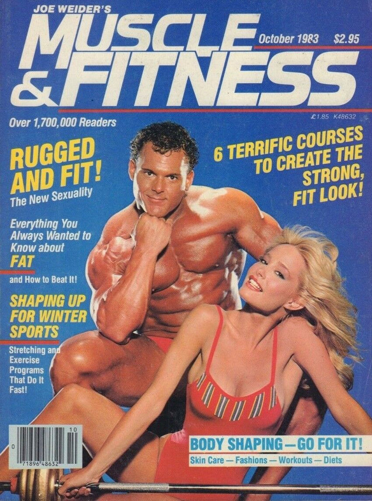 Muscle & Fitness October 1983 Tim Belknap Marcia Goebel Joe Wieder 121318DBE
