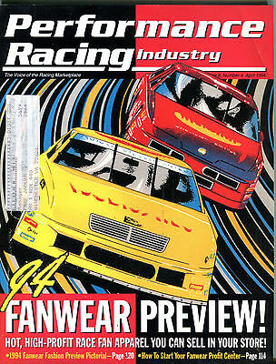 Performance Racing Industry Magazine April 1994 Fanwear Preview! EX 011116jhe