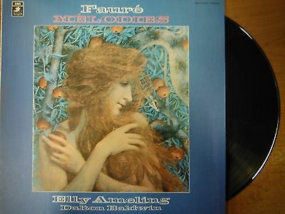 33 RPM Vinyl Elly Ameling Faure Melodies Angel Records EAC80397 Stereo 012815SM