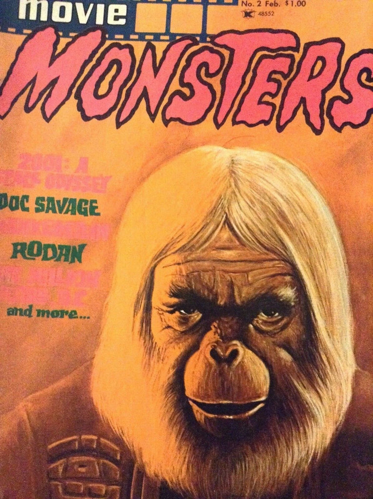 Movie Monsters Magazine Doc Savage Rodan February 1975 020119nonrh