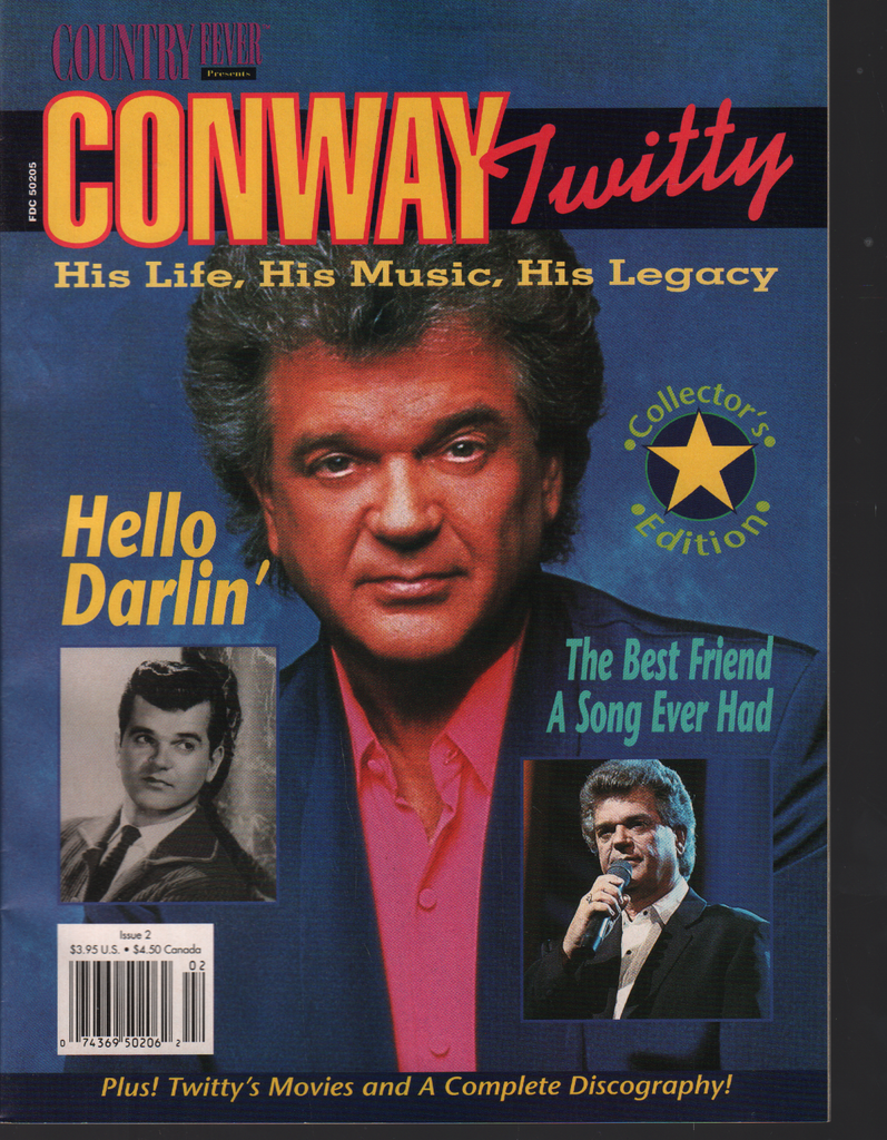 Conway Twitty Country Fever Issue 2 1993 Tribute Issue 070820AME