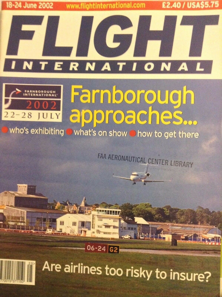 Flight International Magazine Farnborough Approaches June 2002 FAL 091717nonrh