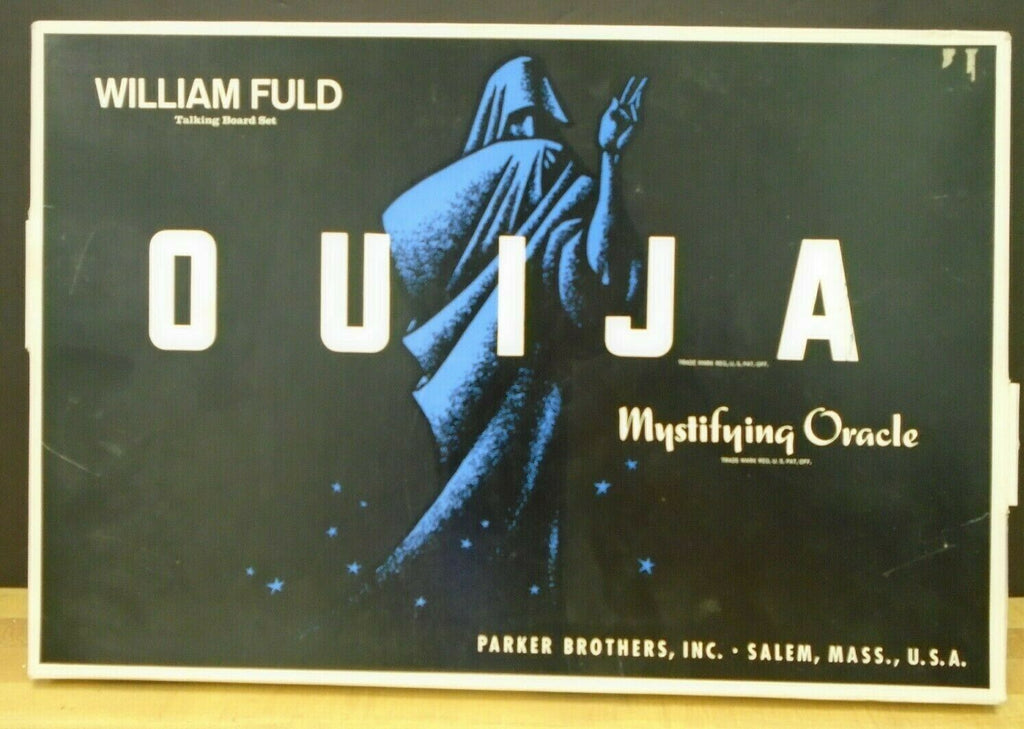 Ouija William Fuld Parker Brothers no.600 1960's Board Set