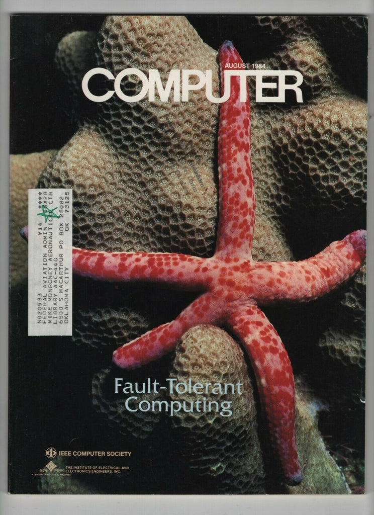 IEEE Computer Magazine Fault-Tolerant Computing August 1984 040520nonrh