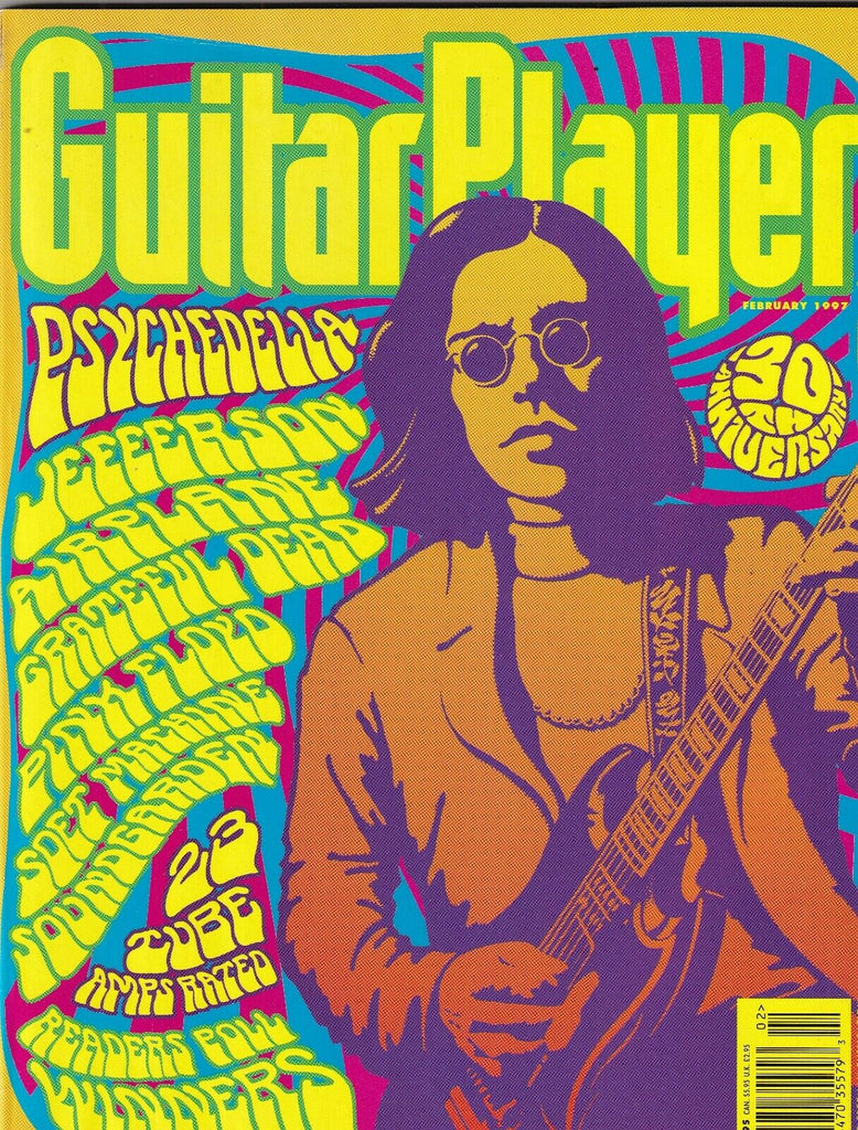 Guitar Player Magazine 30th Anniversary Psychedelia February 1997 100219nonr