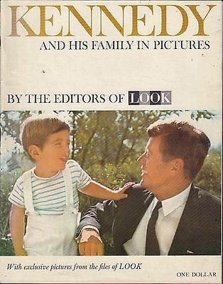 Kennedy and his Family By Look 1963 VG 060716DBE2