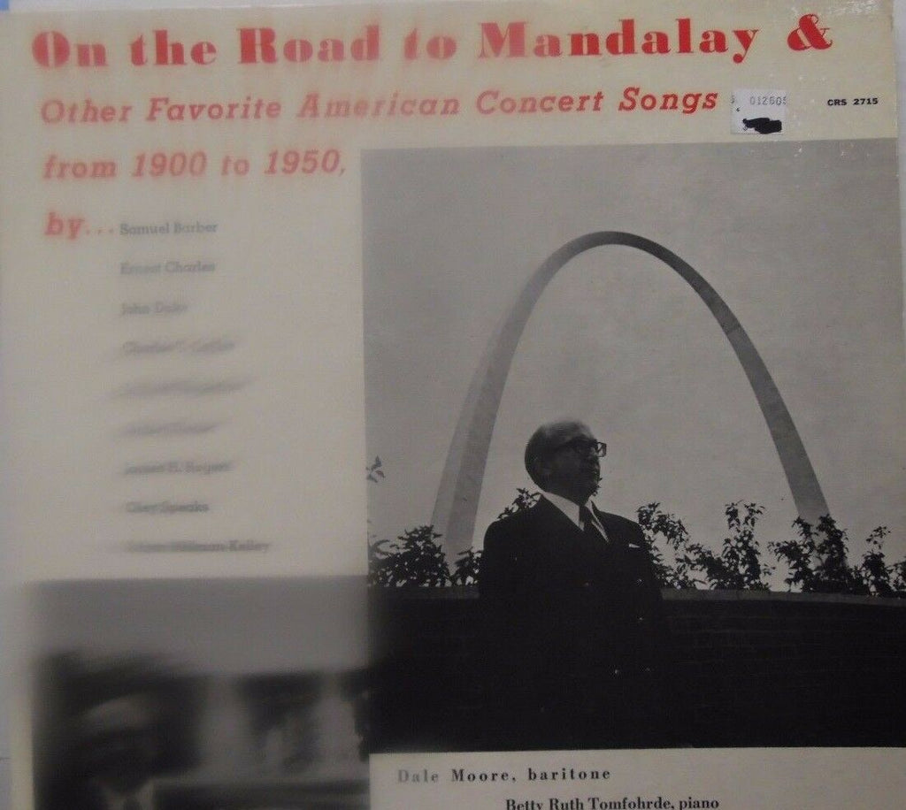 On the Road to Mandalay & Other Fav. American Concert Songs CRS2715 10117LLE