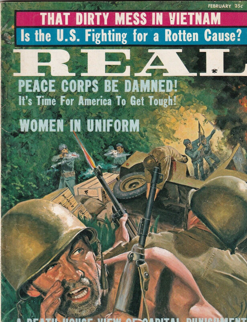 Real Mag Peace Corps Be Damned & Women In Uniform February 1964 092319nonr