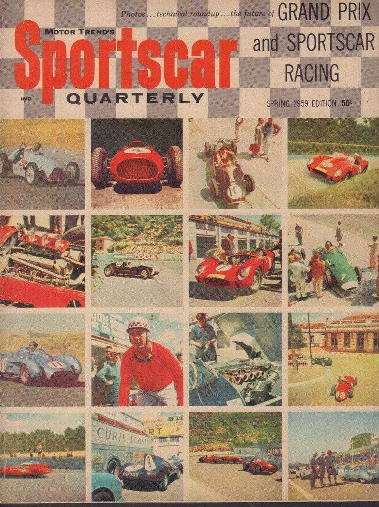 Sportscar Quarterly Magazine Grand Prix Racing Spring 1959 022718nonr