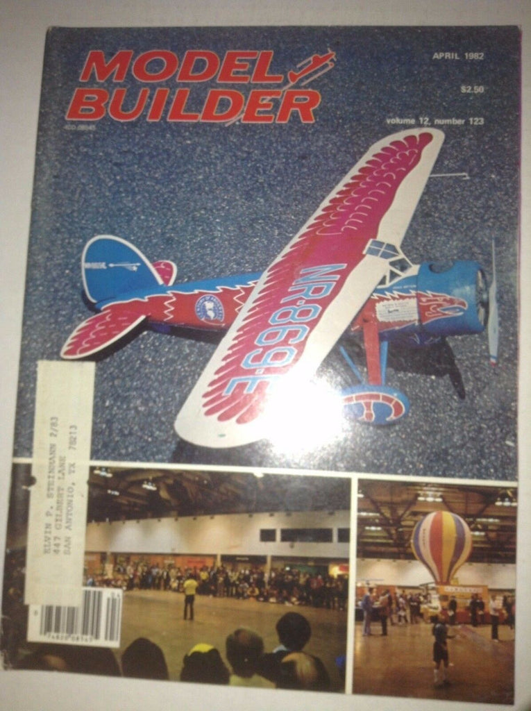 Model Builder Magazine Jimmie Mattern's Lockheed Vega April 1982 041717nonrh