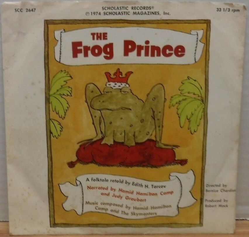 The Frog Prince Scholastic SCC-2647 6"33rpm 072717DBT