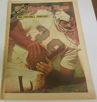 The Sporting News Magazine Pro Football Forecast September 1973 NO ML 072914R