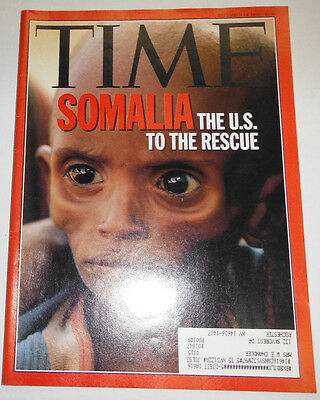 Time Magazine Somalia The U.S. To The Rescue December 1992 082014R
