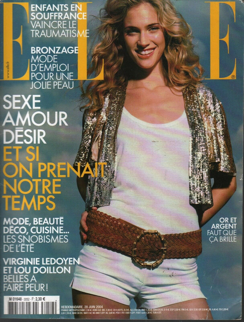 Elle French Magazine June 28 2004 Lou Doillon Nina Oord 101220ame2