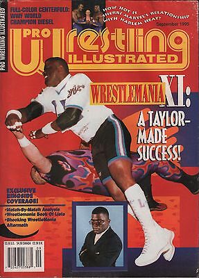 Pro Wrestling Illustrated September 1995 Wrestlemania 11 VG 122315DBE