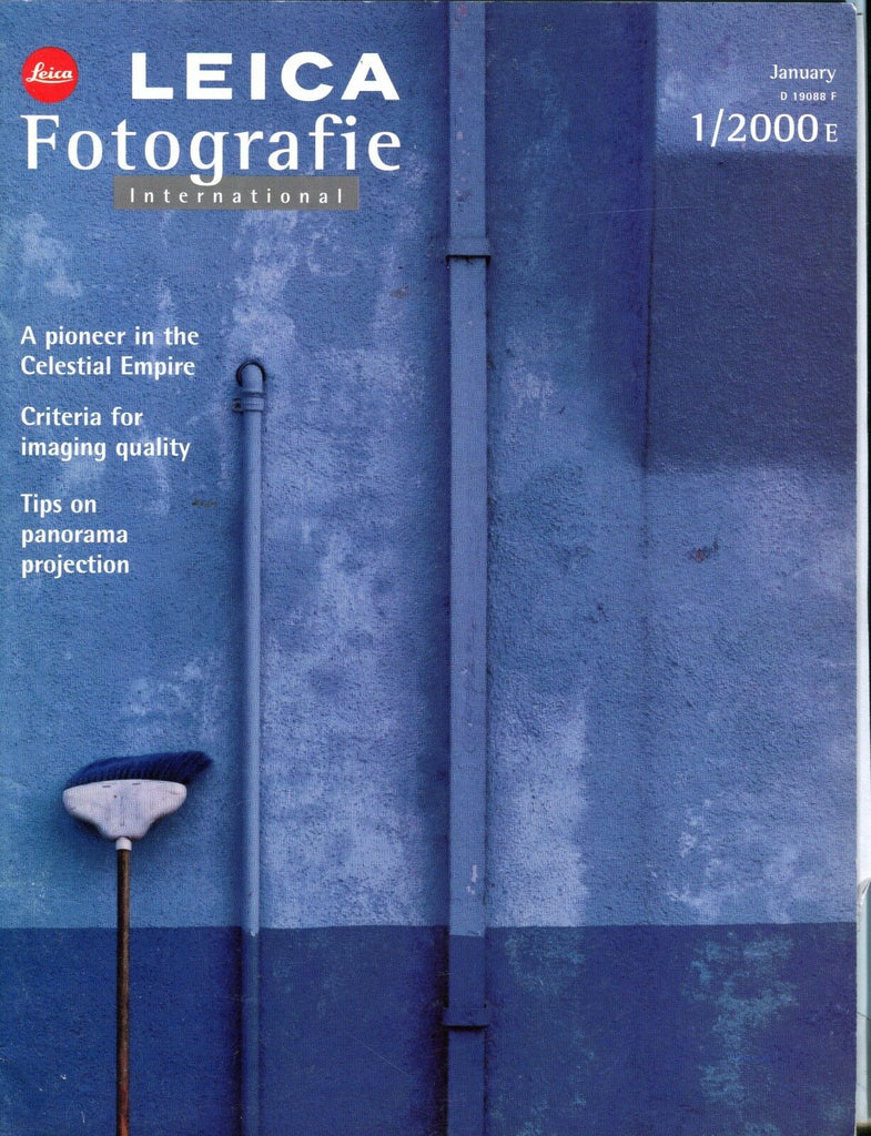 Leica Fotografie International Magazine Jan 2000 Imaging Quality EX 032117lej