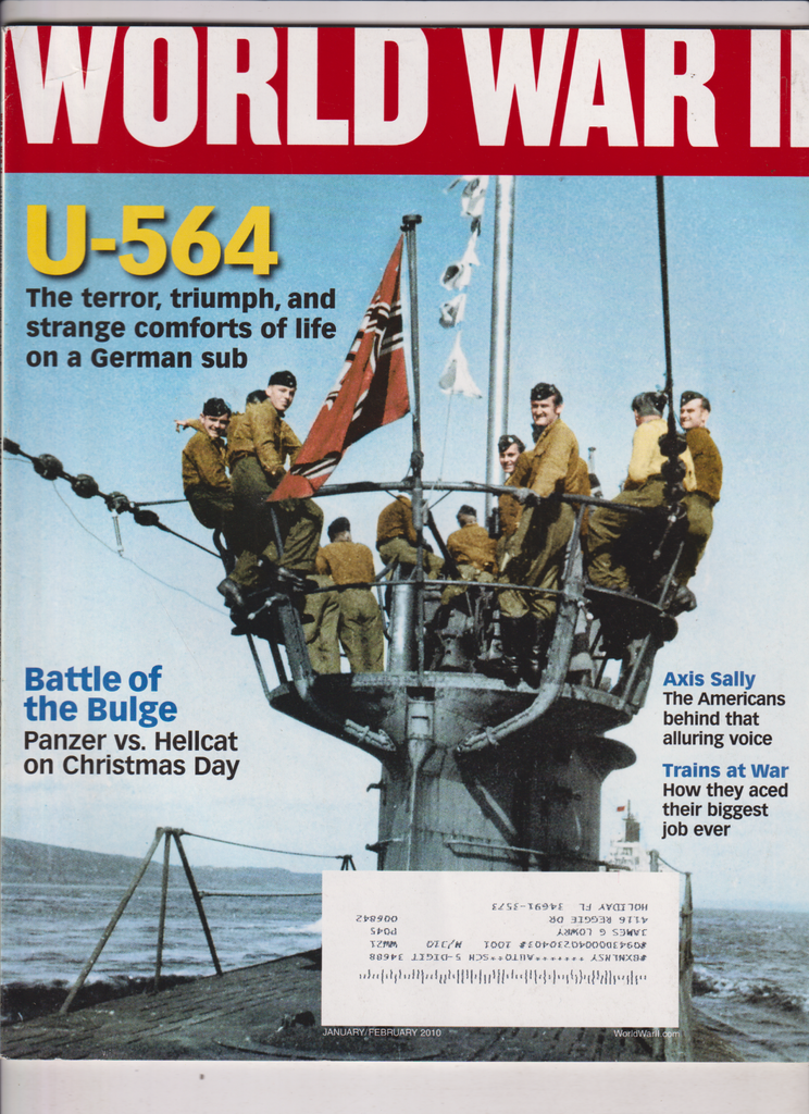 World War II Mag U-564 & Battle Of The Bulge January/February 2010 011320nonr