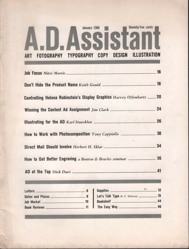 A.D. Assistant January 1966 Mitzi Morris Keith Gould Jim Clark 090318DBE2
