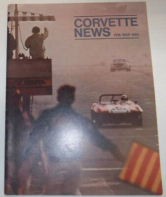 Corvette News Magazine Jerry Thompson Nova Scotia March 1969 081815R