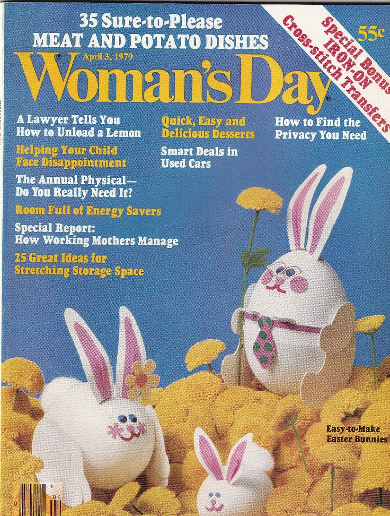 Woman's Day Mag Easter Special Egg Decorations April 3, 1979 092719nonr