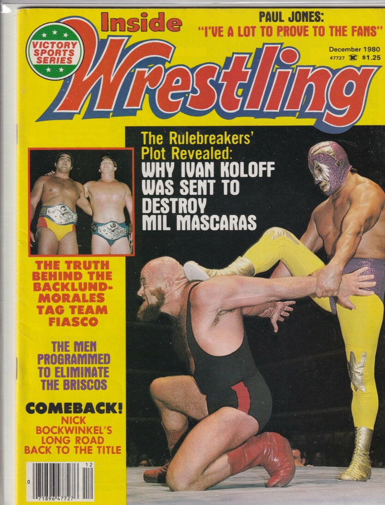 Inside Wrestling Ivan Koloff Bob Backlund Paul Jones December 1980 061019nonr